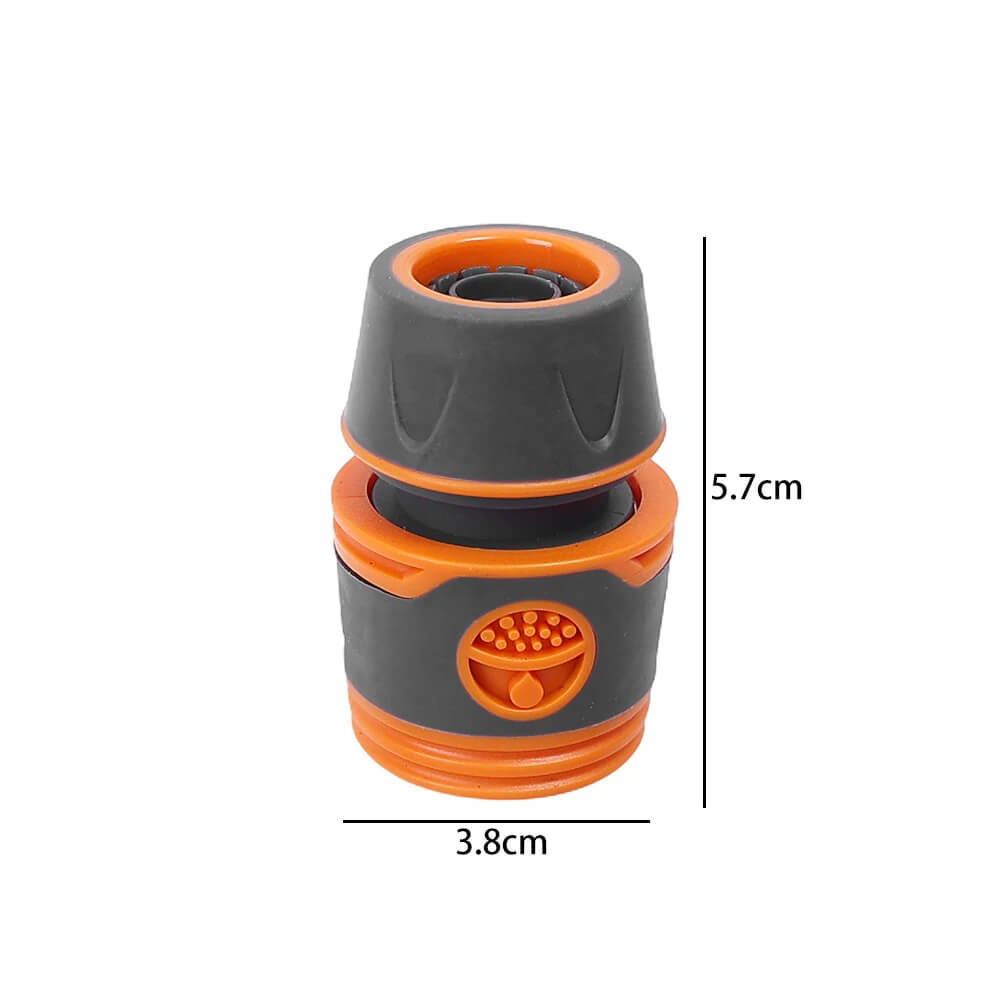 Raccord pour robinet extérieur - Gris - orange