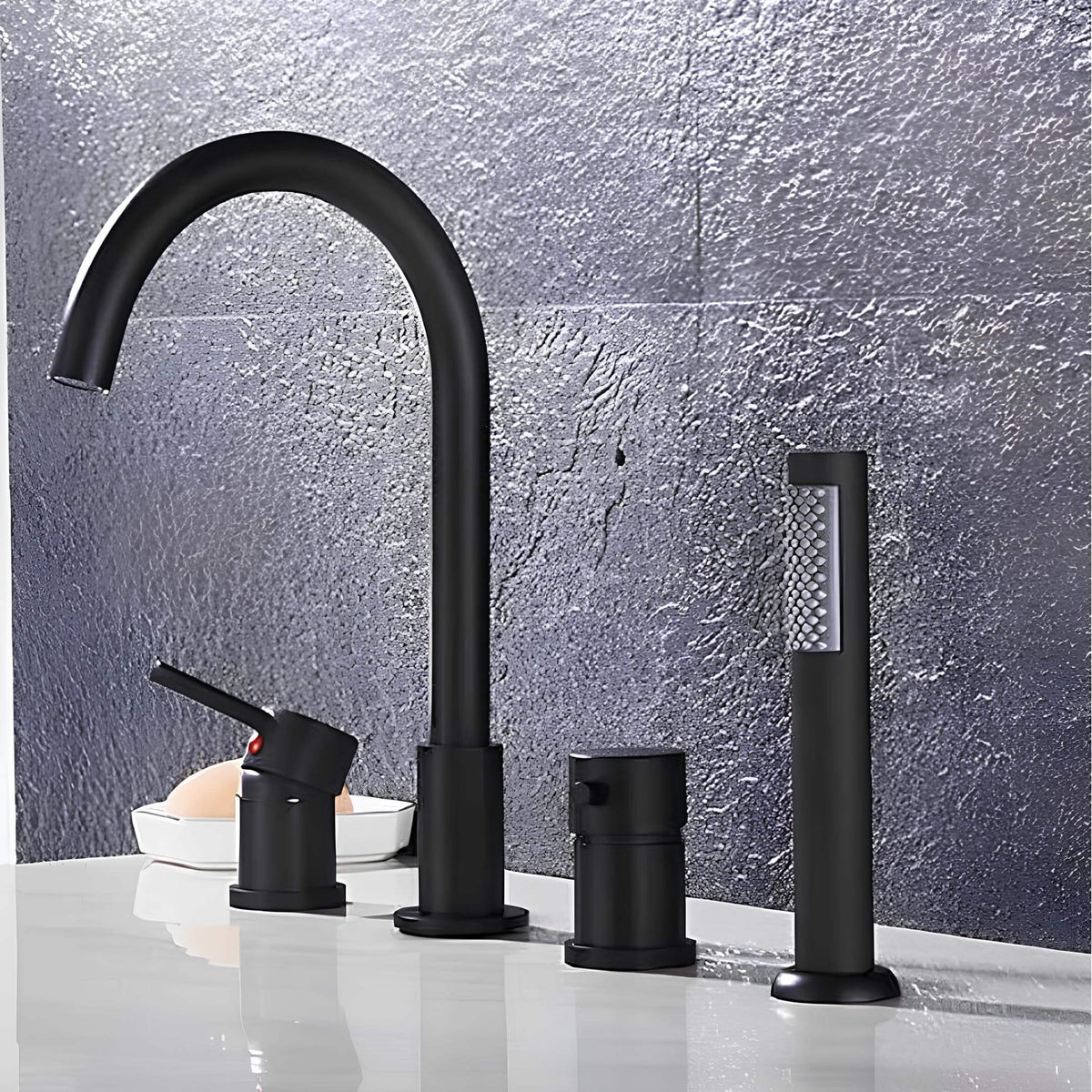 Robinet baignoire prestige - Noir