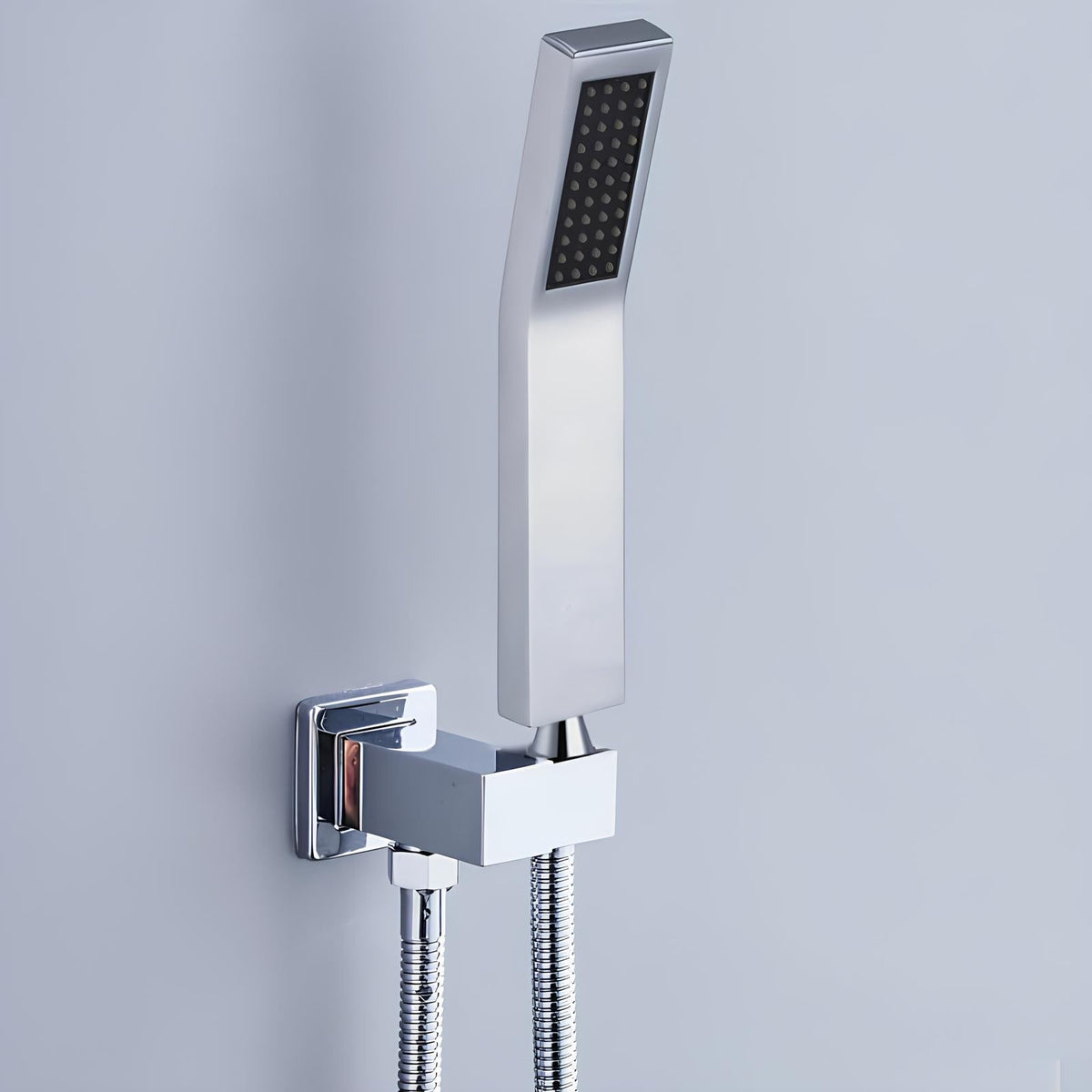 Robinet baignoire rectangle - design - Gris