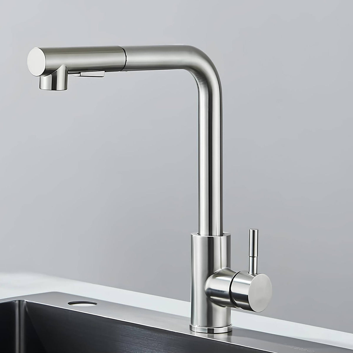 Robinet douchette - Design et pratique - Or brossé