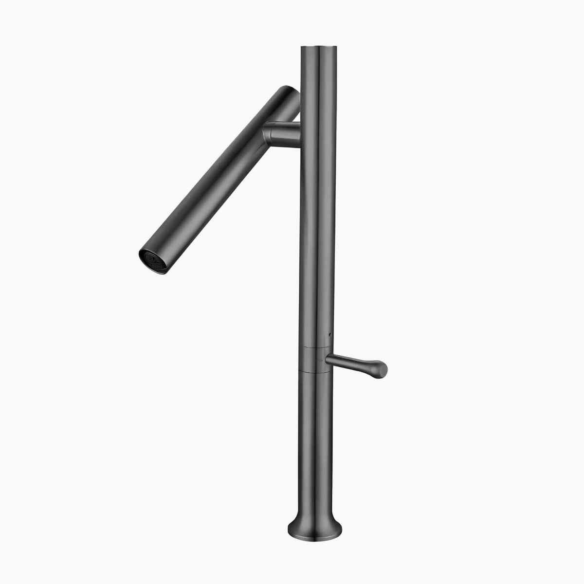 Robinet cuisine inox 304 - mitigeur à bec rotatif 360° - Gris clair