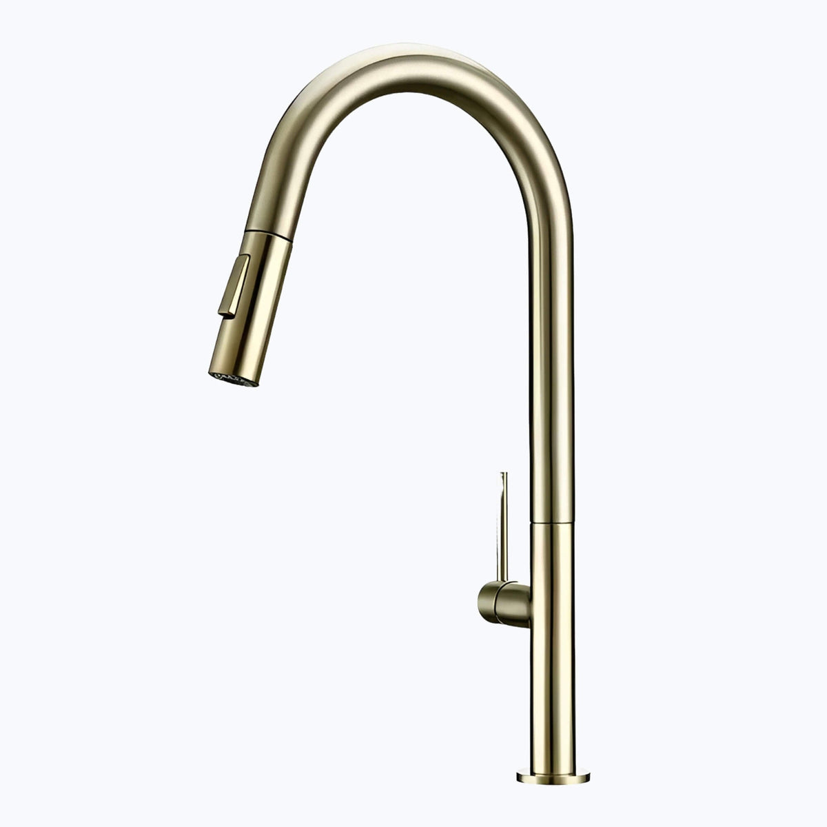 Robinet de cuisine avec douchette extractible design - Noir
