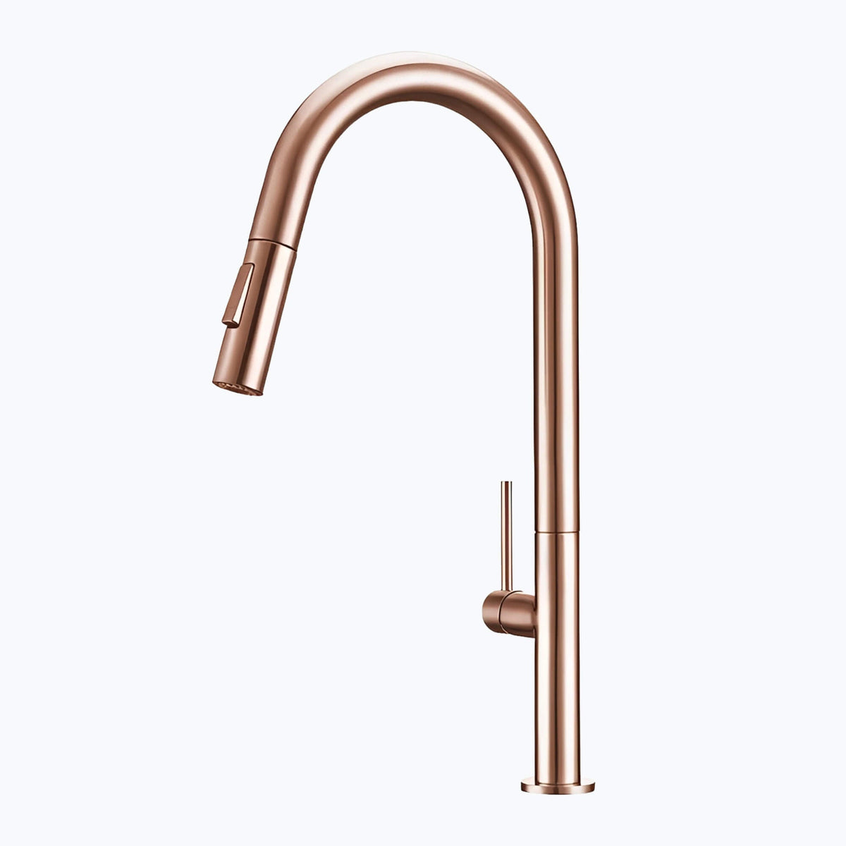 Robinet de cuisine avec douchette extractible design - Gris