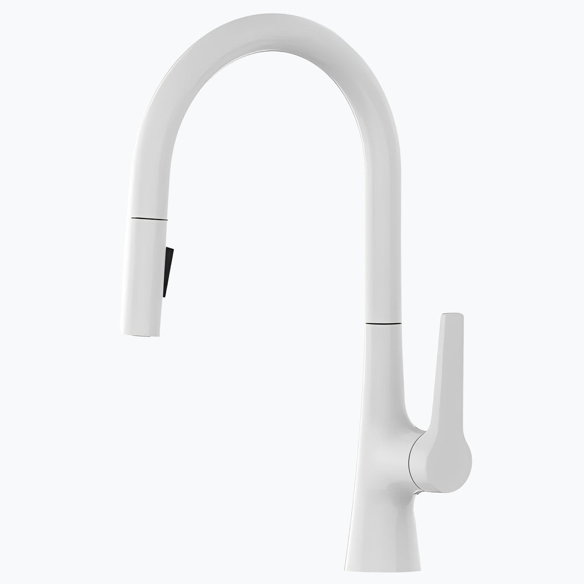Robinet de cuisine douchette à bec extractible deux jets - Chrome
