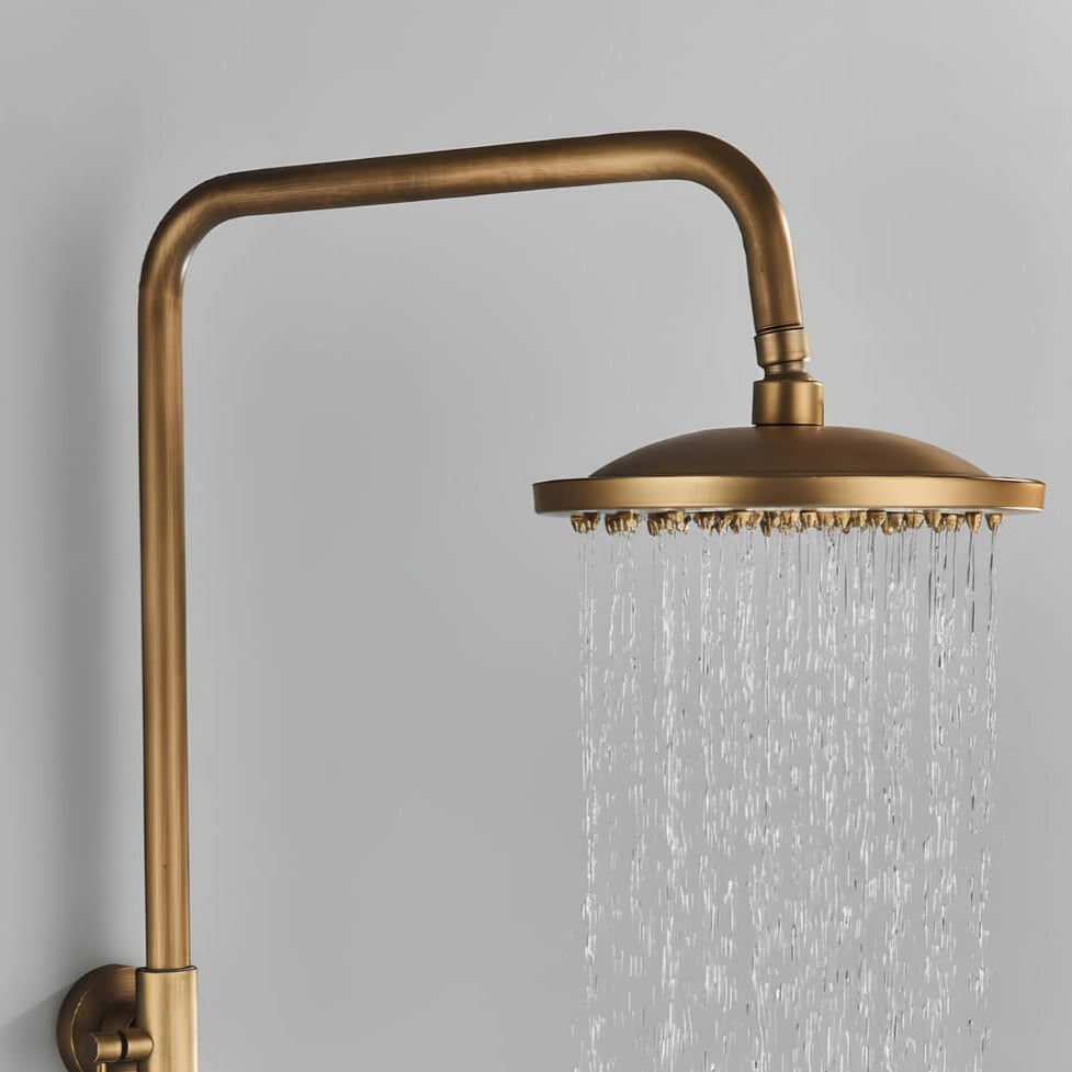 Robinet de douche style antique - bronze