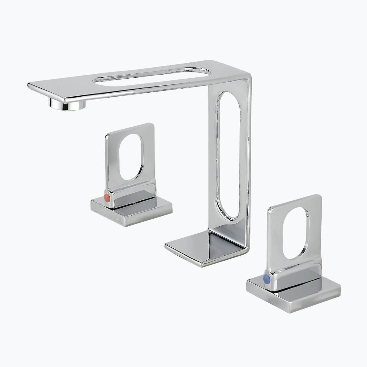Robinet de lavabo 3 pièces - Gris
