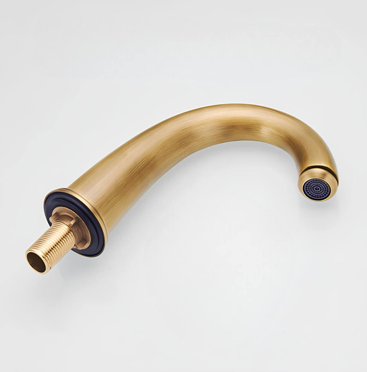 Robinet de lavabo classique 3 trous - bronze antique - Or Antique
