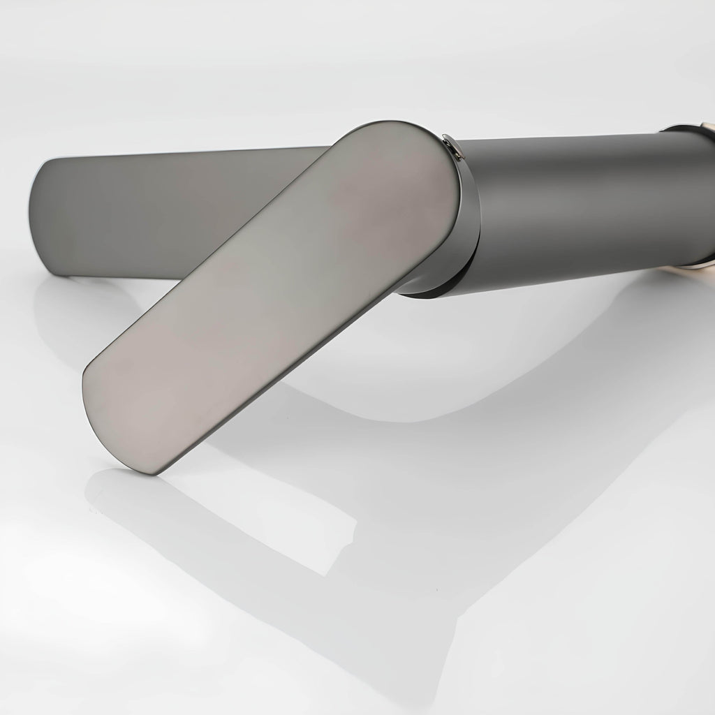 Robinet vasque - Design contemporain - Gris