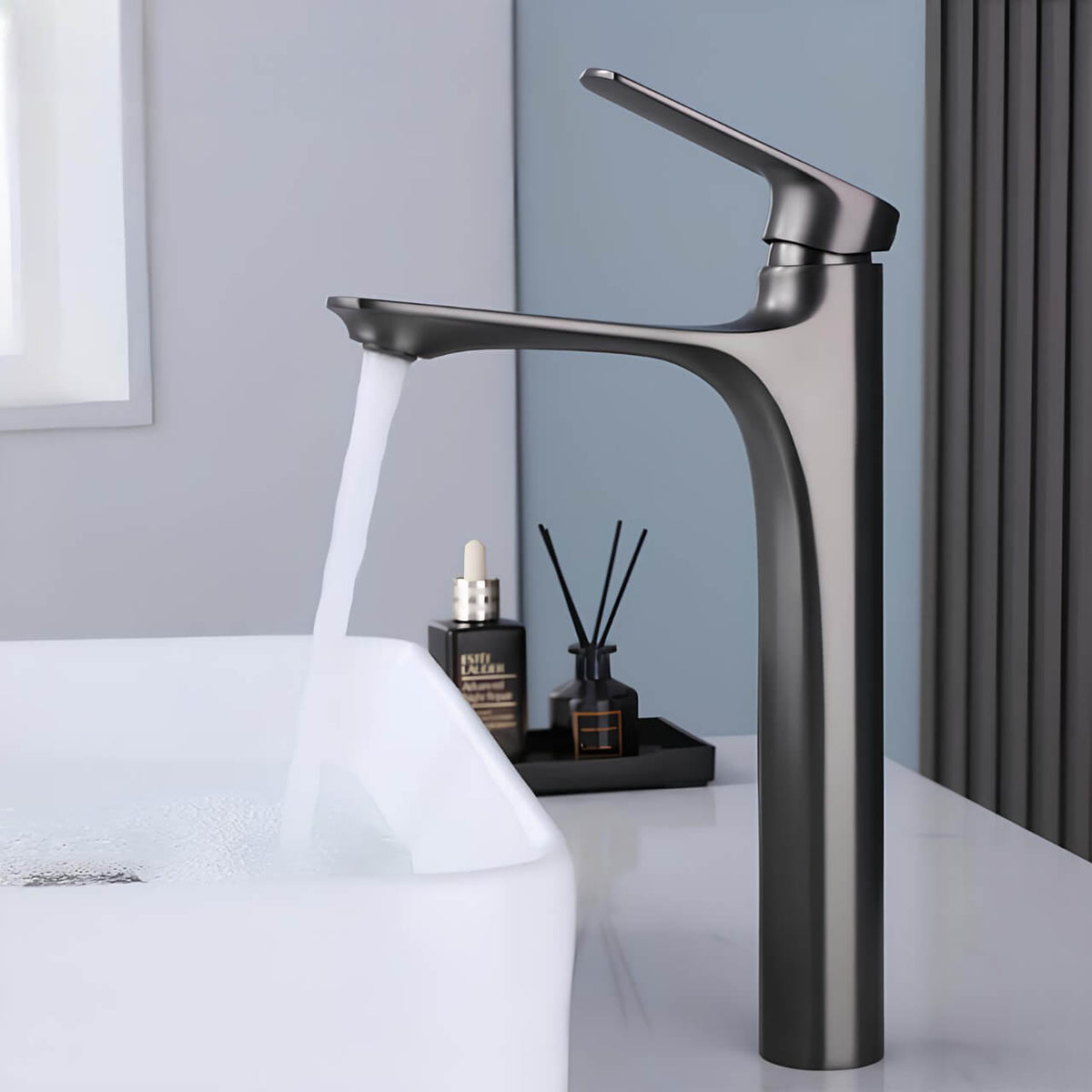 Robinet vasque - Design contemporain - Or