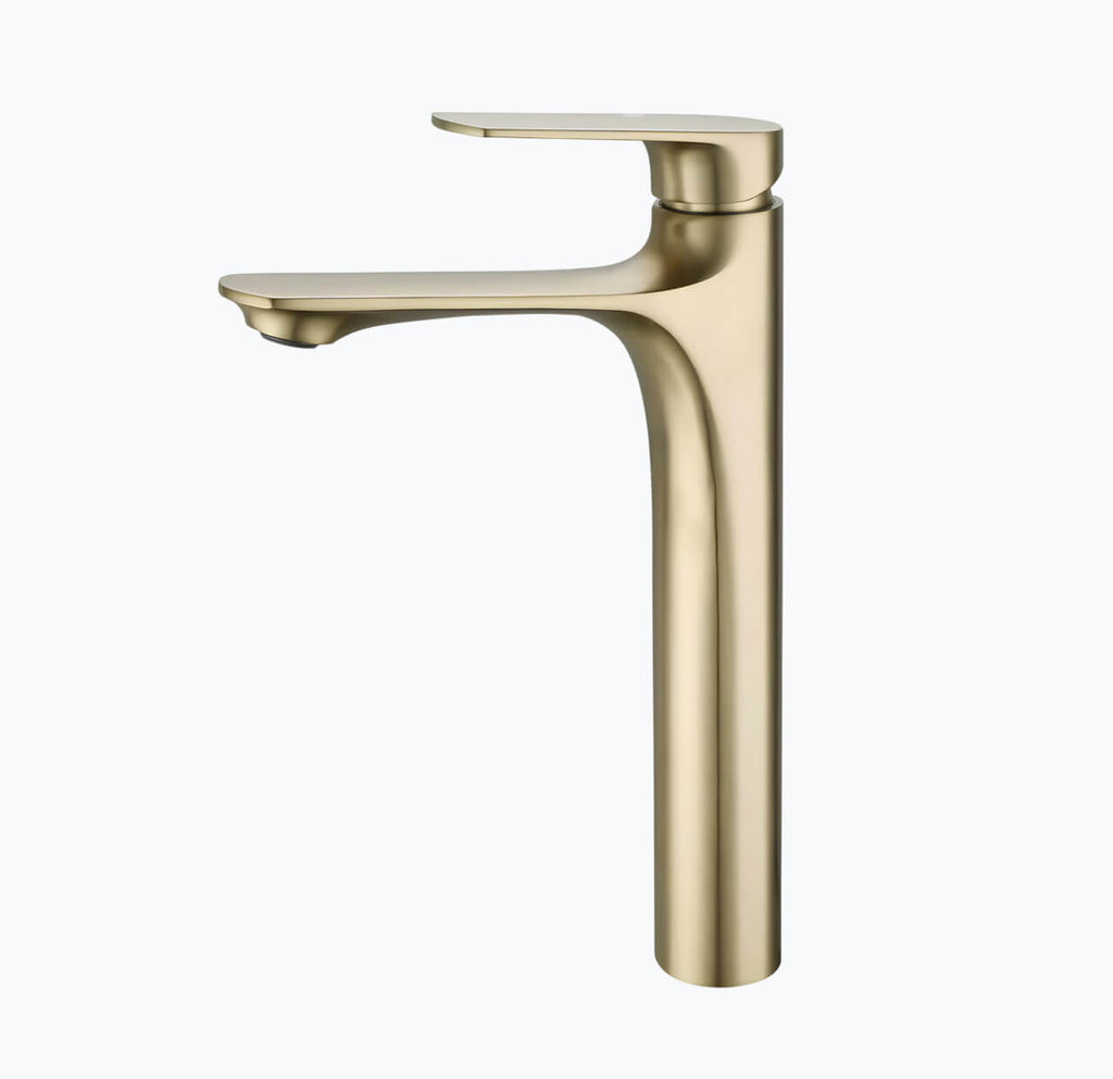 Robinet vasque - Design contemporain - Or