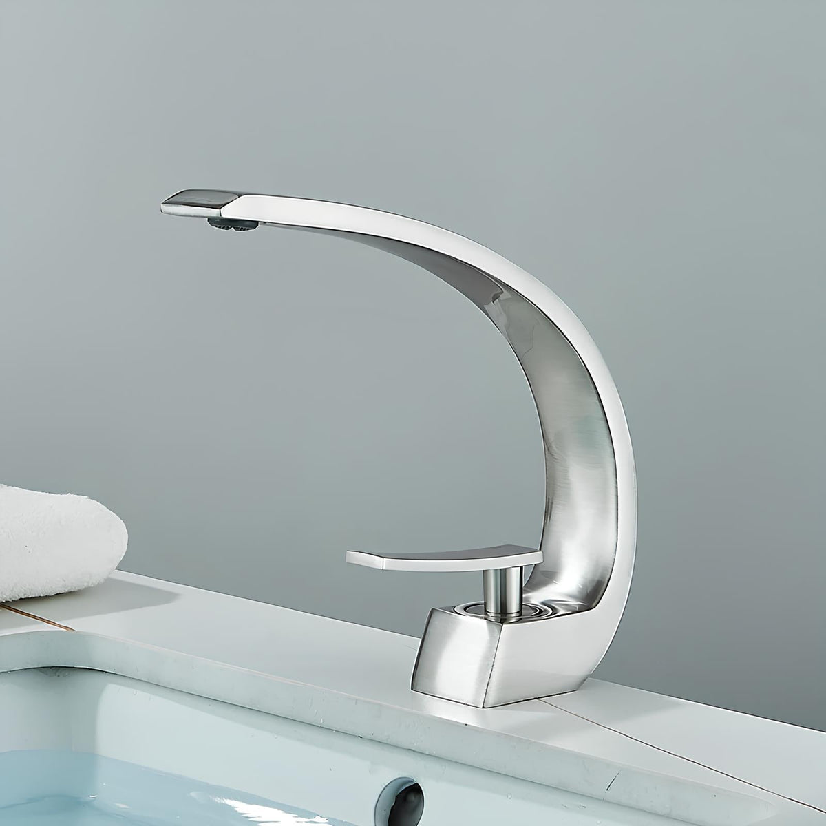 Robinet de lavabo luxe - Chrome