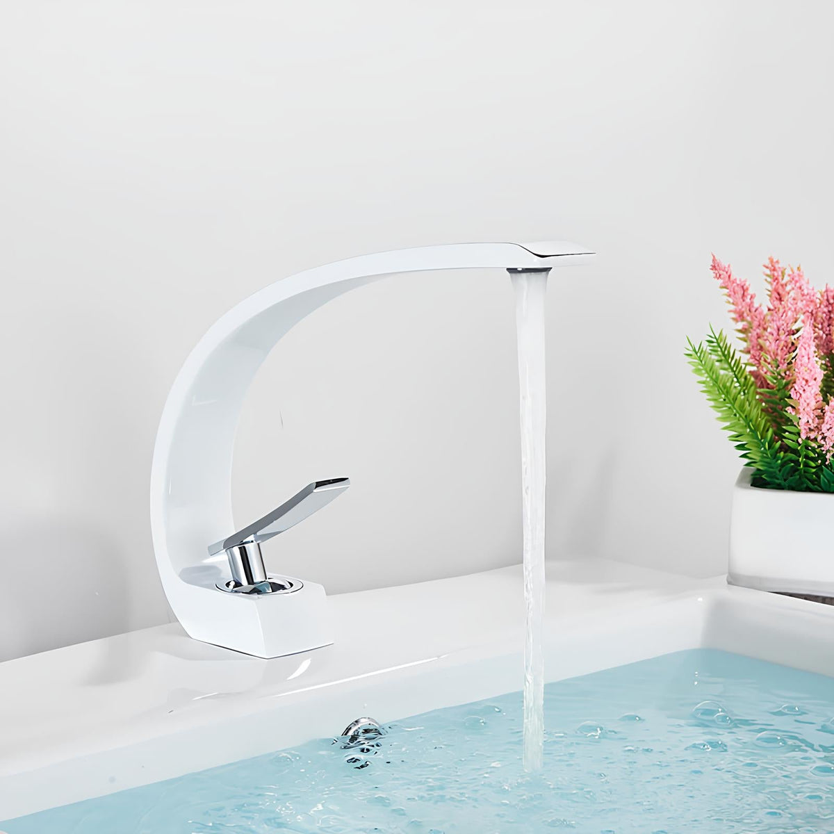 Robinet de lavabo luxe - Chrome