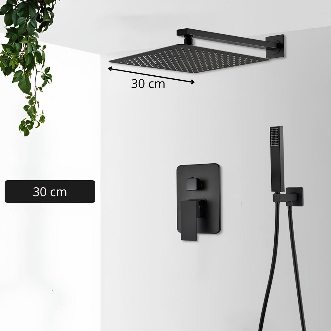 Robinet douche encastré avec cascade - 40 cm