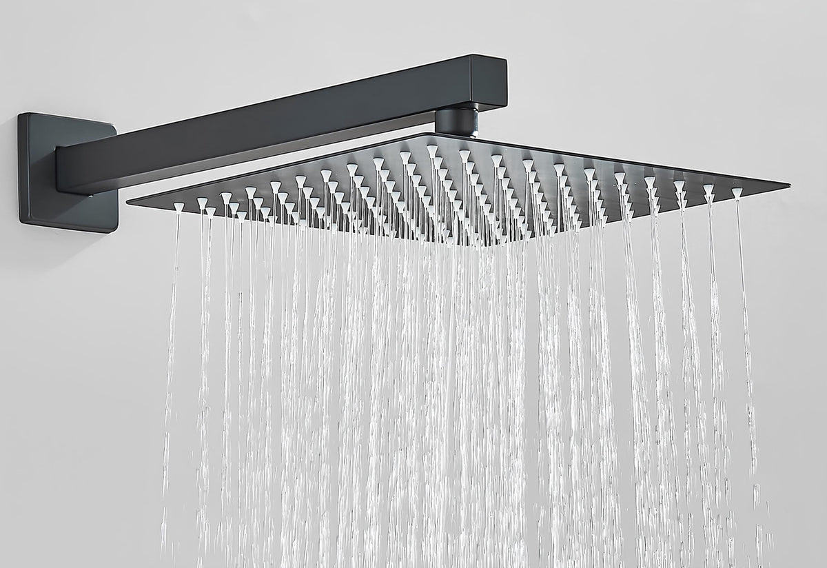 Robinet douche encastré avec cascade - 30 cm