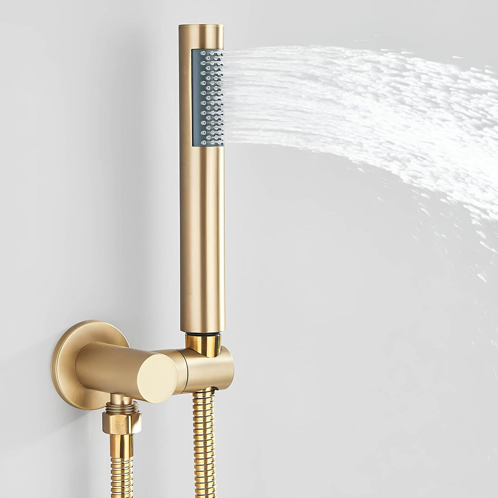 Robinet douche encastré rond - 40 cm de diamètre