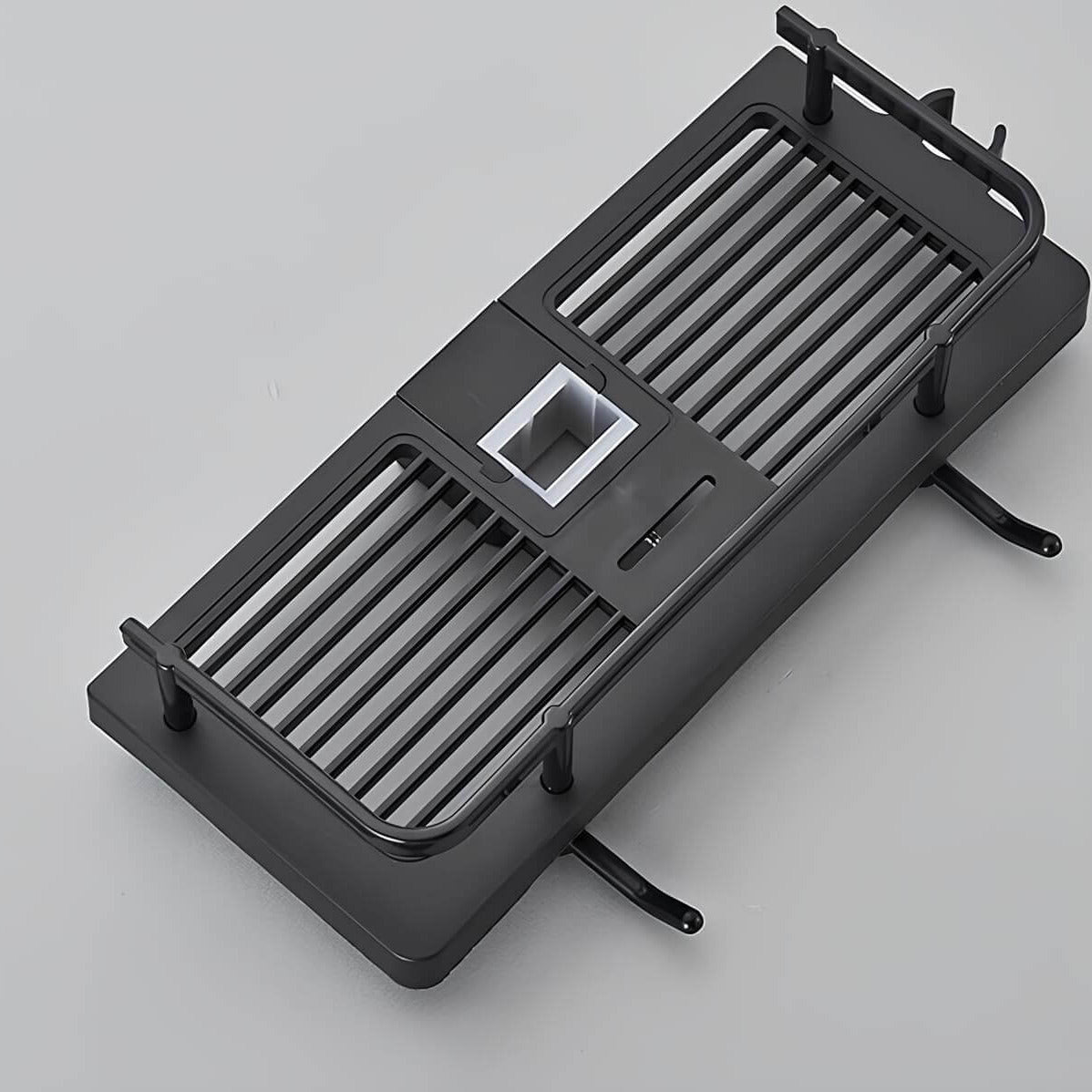 Robinet douche thermostatique 4 sorties - Noir - Thermostatique