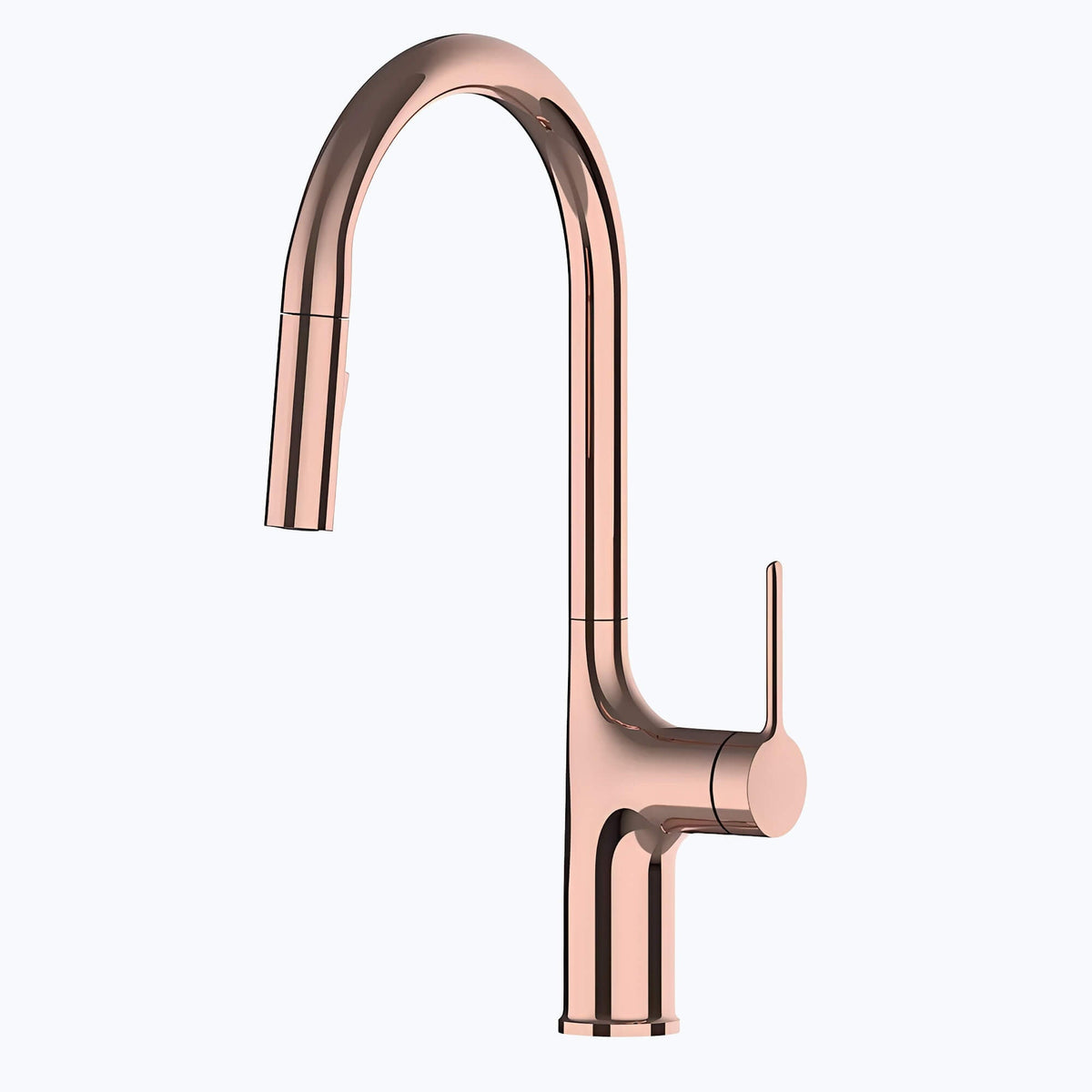 Robinet douchette évier à bec extractible deux jets - Gris