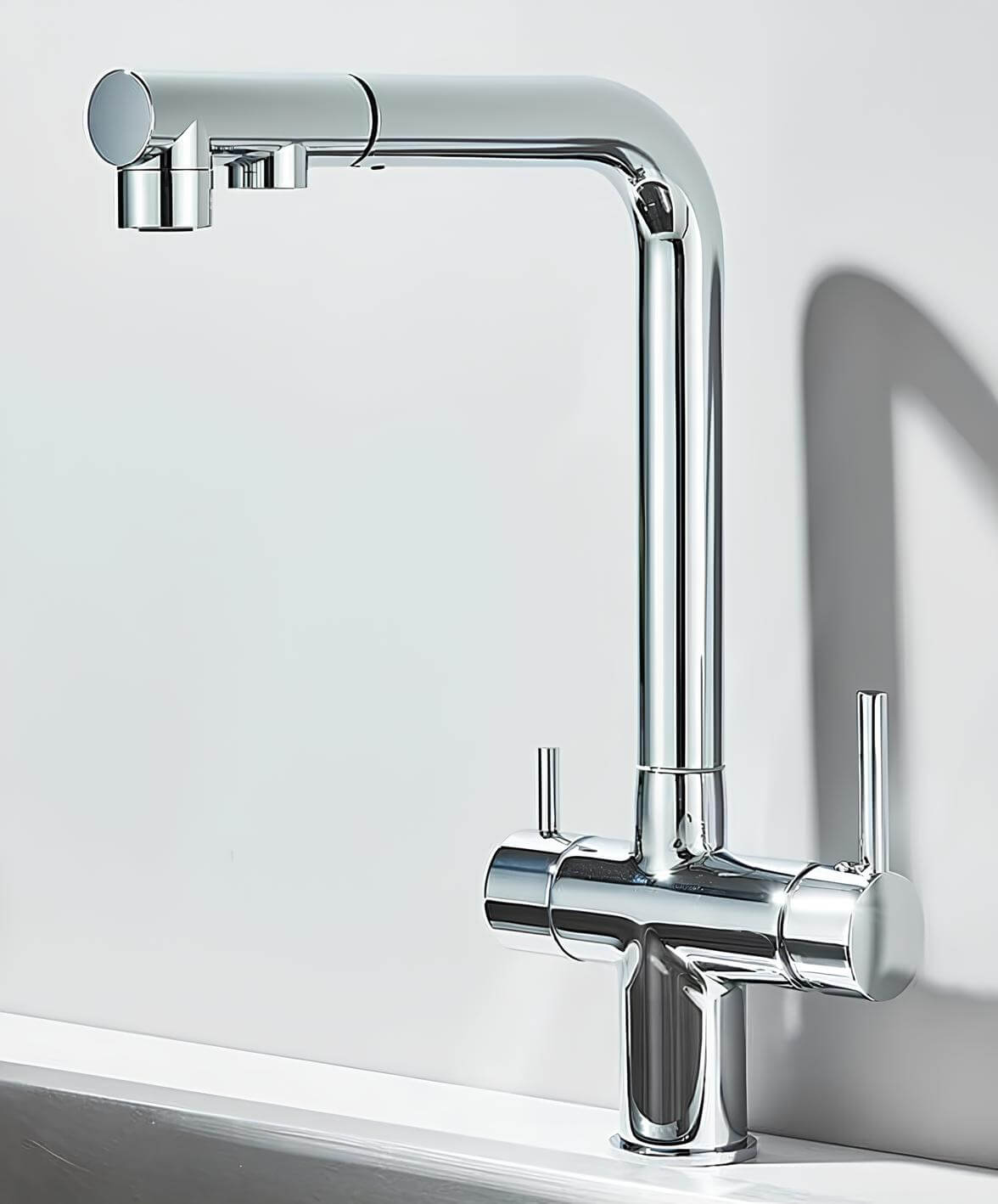 Robinet douchette filtration 3 en 1 - Noir