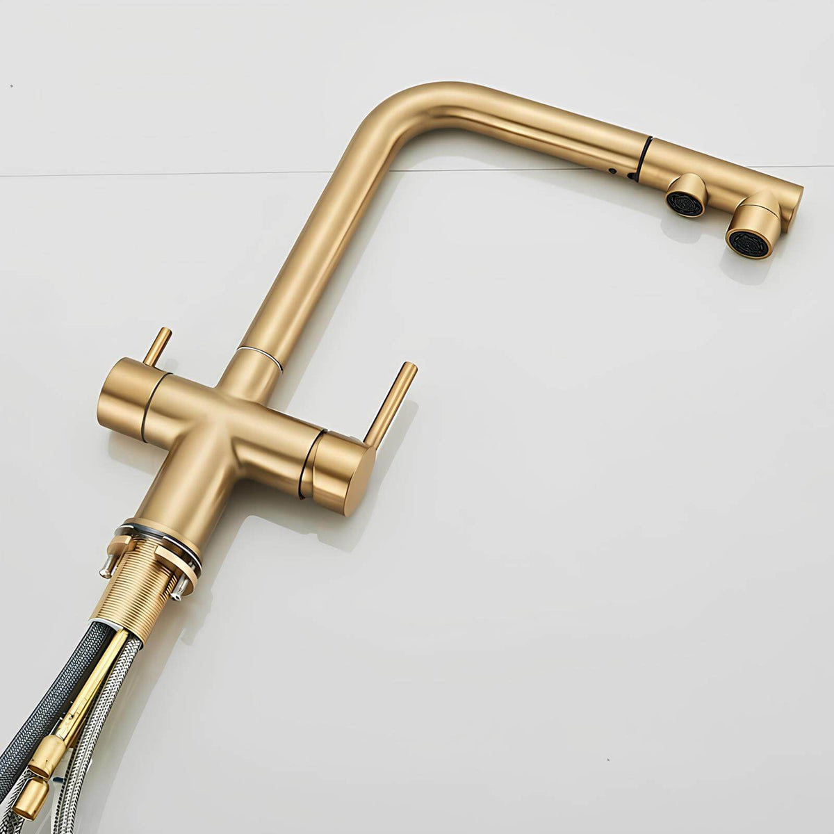 Robinet douchette filtration 3 en 1 - Noir