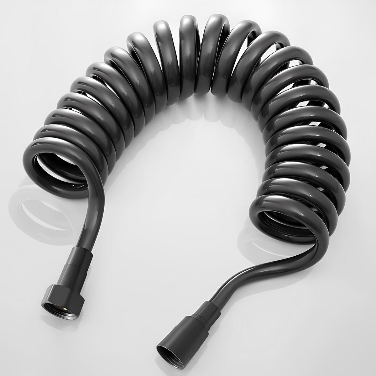 Robinet douchette WC double jet - Noir