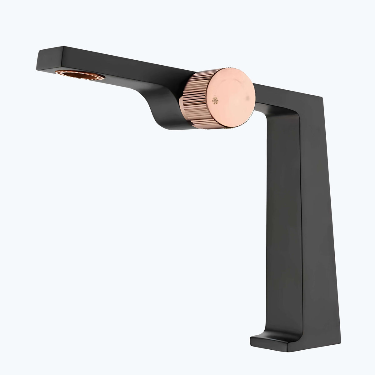 Robinet en laiton brossé - mitigeur design innovant - Chrome