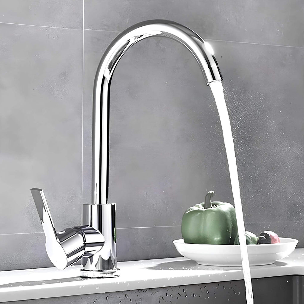 Robinet évier à double fonction - Gris
