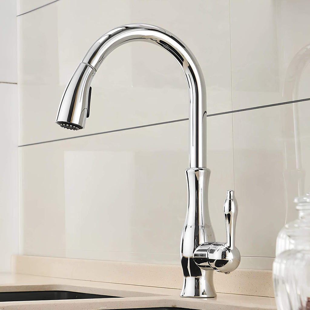 Robinet douchette pour cuisine prestige - Chrome