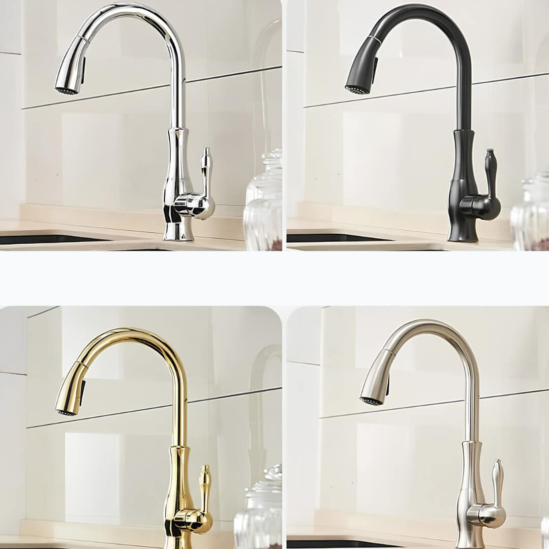 Robinet douchette pour cuisine prestige - Chrome
