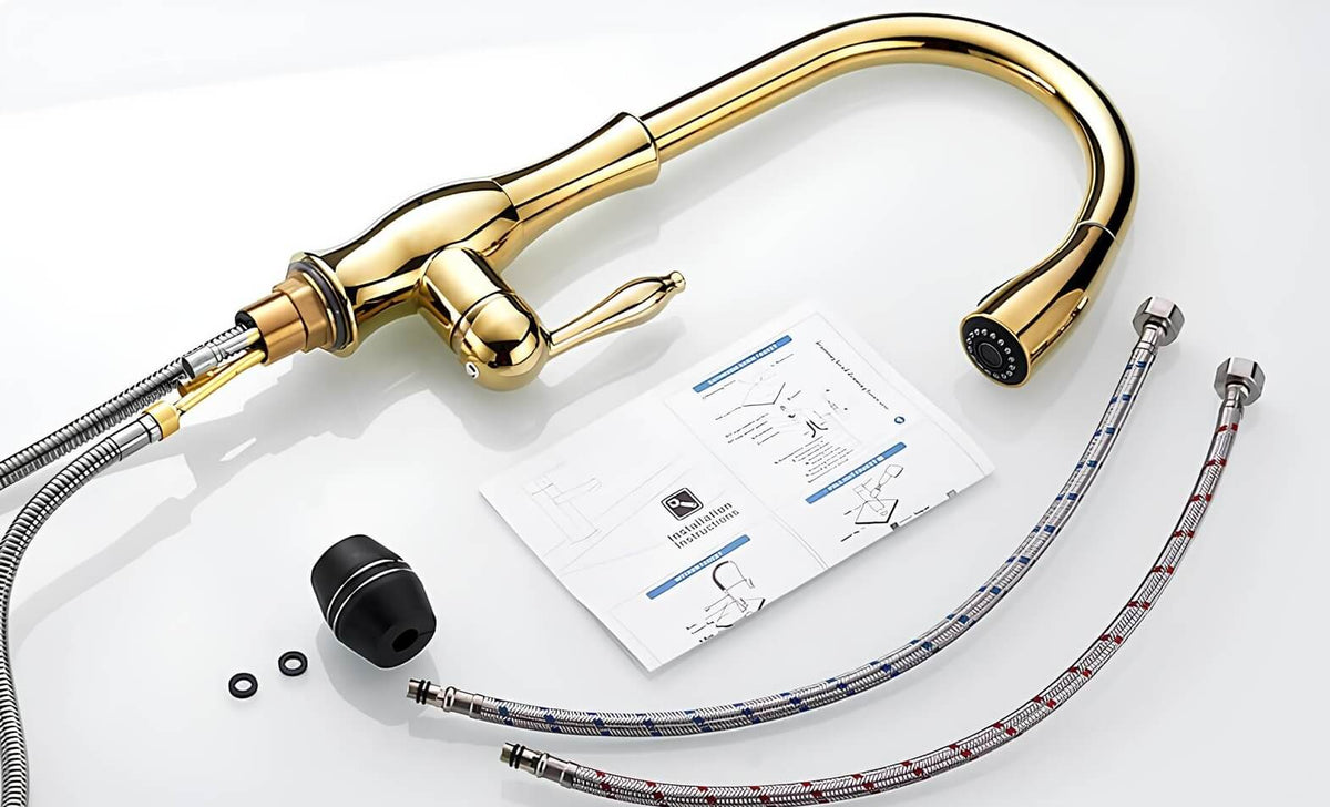 Robinet douchette pour cuisine prestige - Chrome