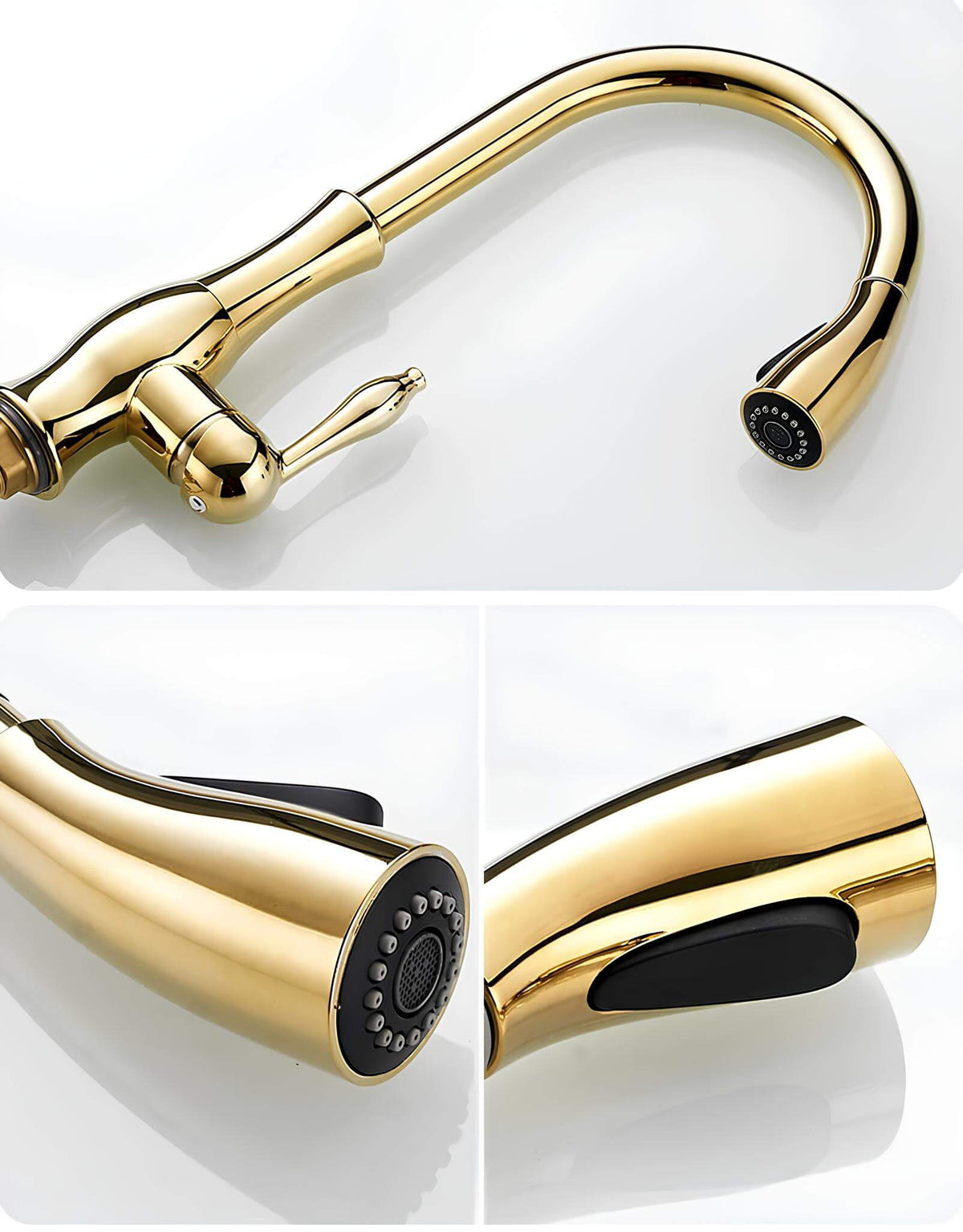 Robinet douchette pour cuisine prestige - Chrome