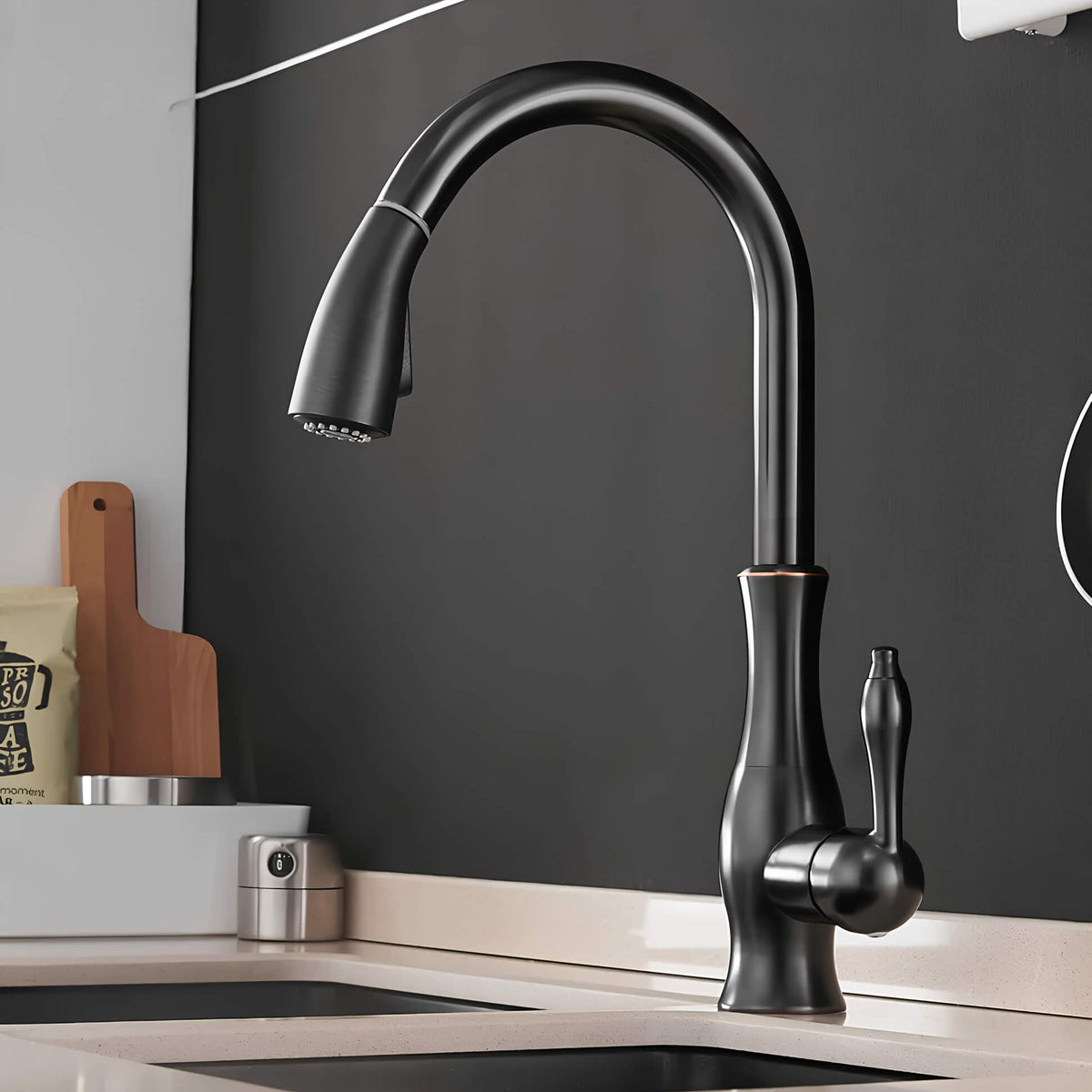 Robinet douchette pour cuisine prestige - Chrome