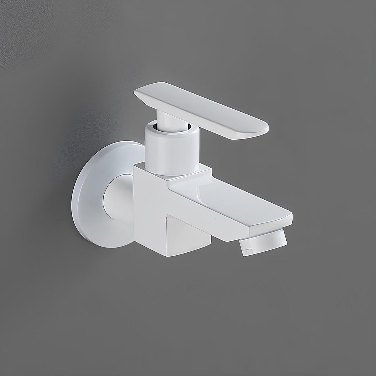 Robinet extérieur design épuré - Argent