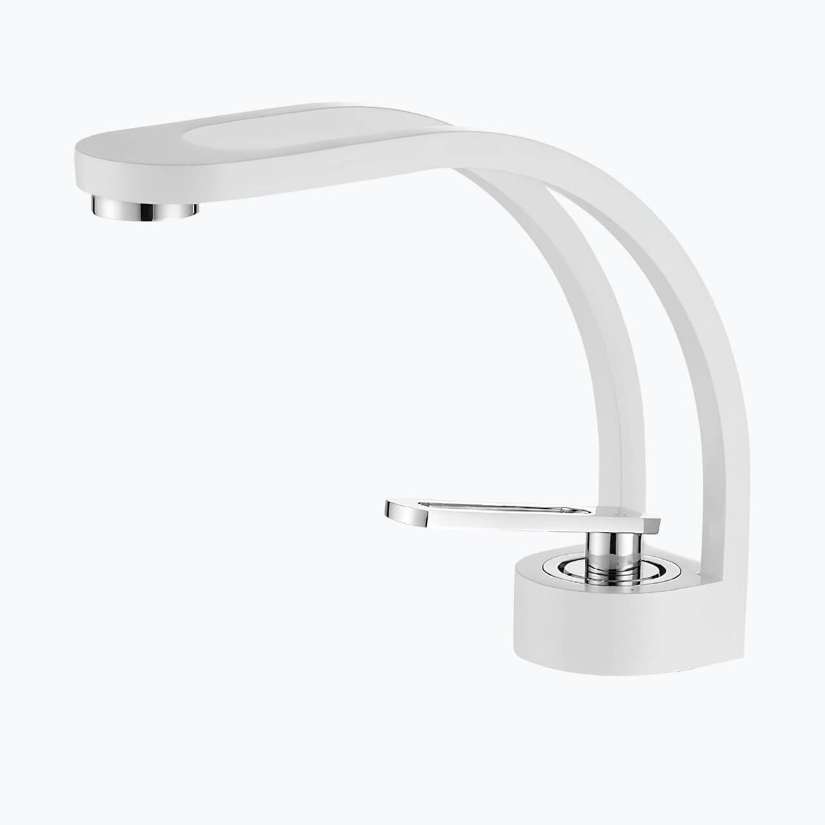 Robinet lavabo - Design arrondi - Or