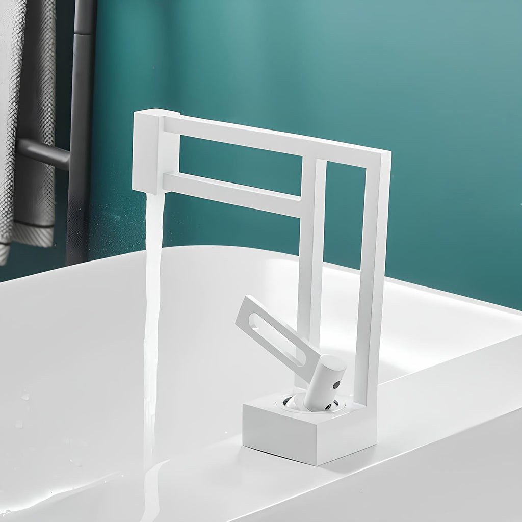 Robinet lavabo cascade -Design moderne - Or