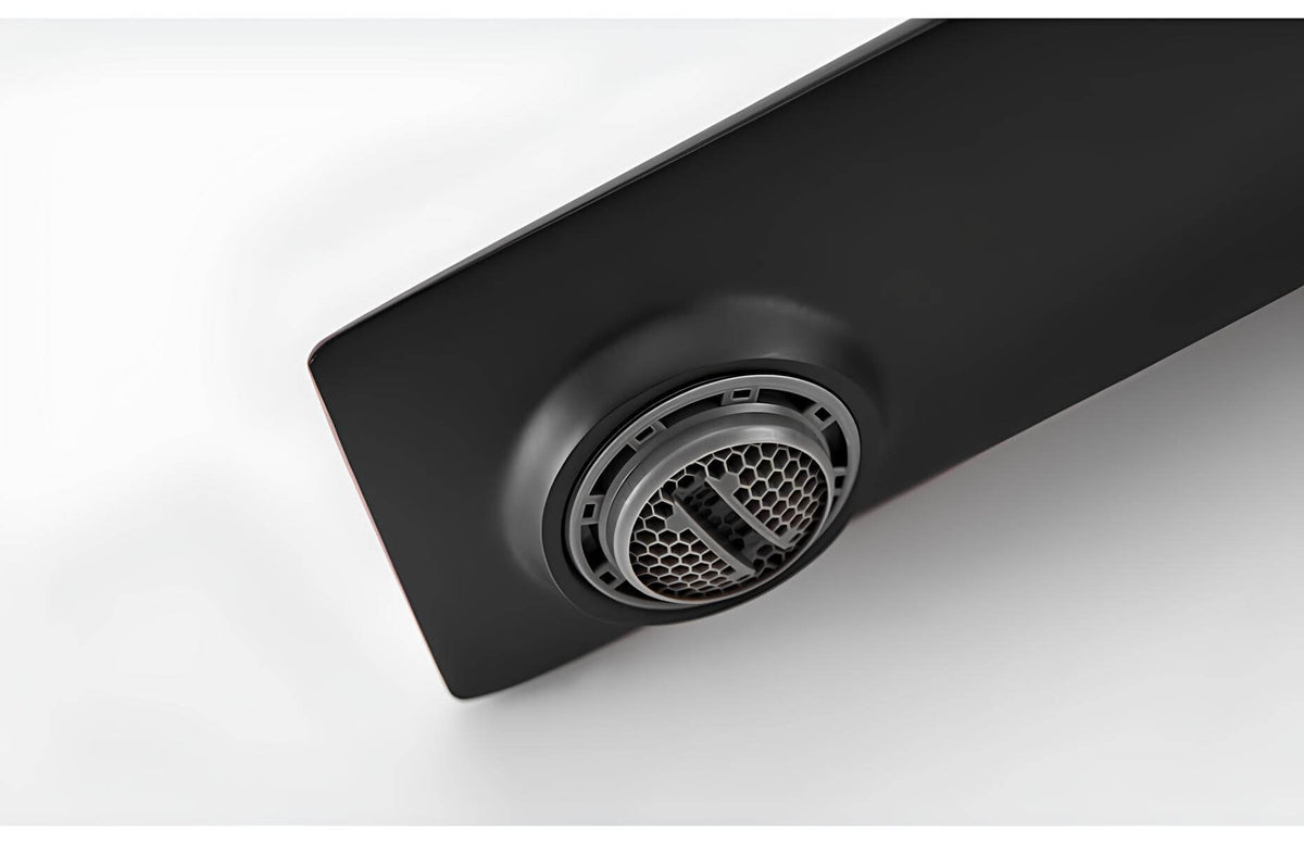 Robinet de lavabo élégant - Design moderne - Noir