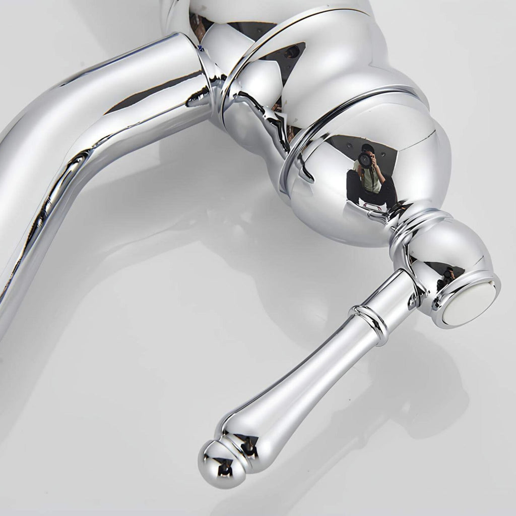 Robinet vasque finition vintage - Chrome