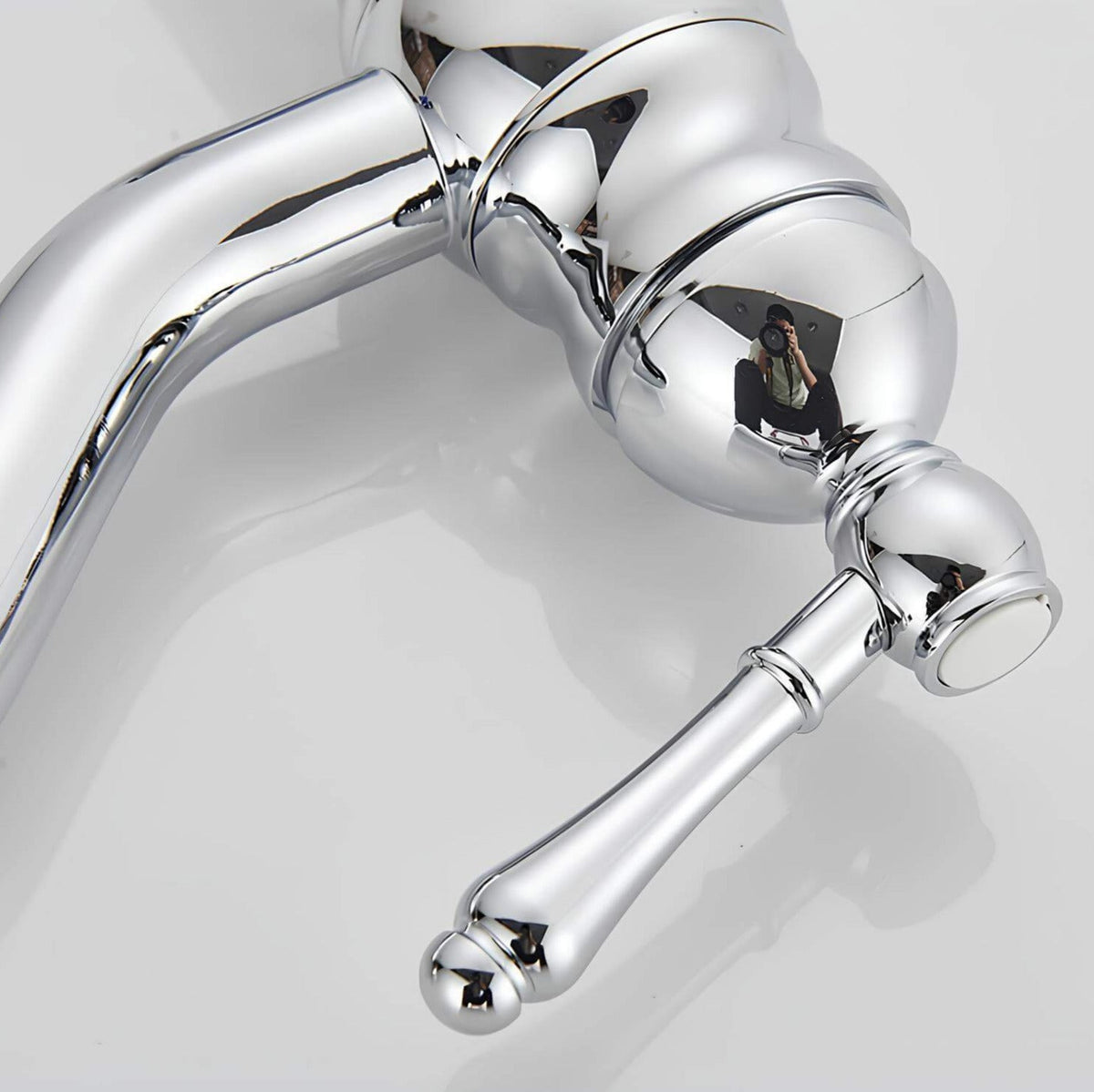 Robinet vasque finition vintage - Chrome