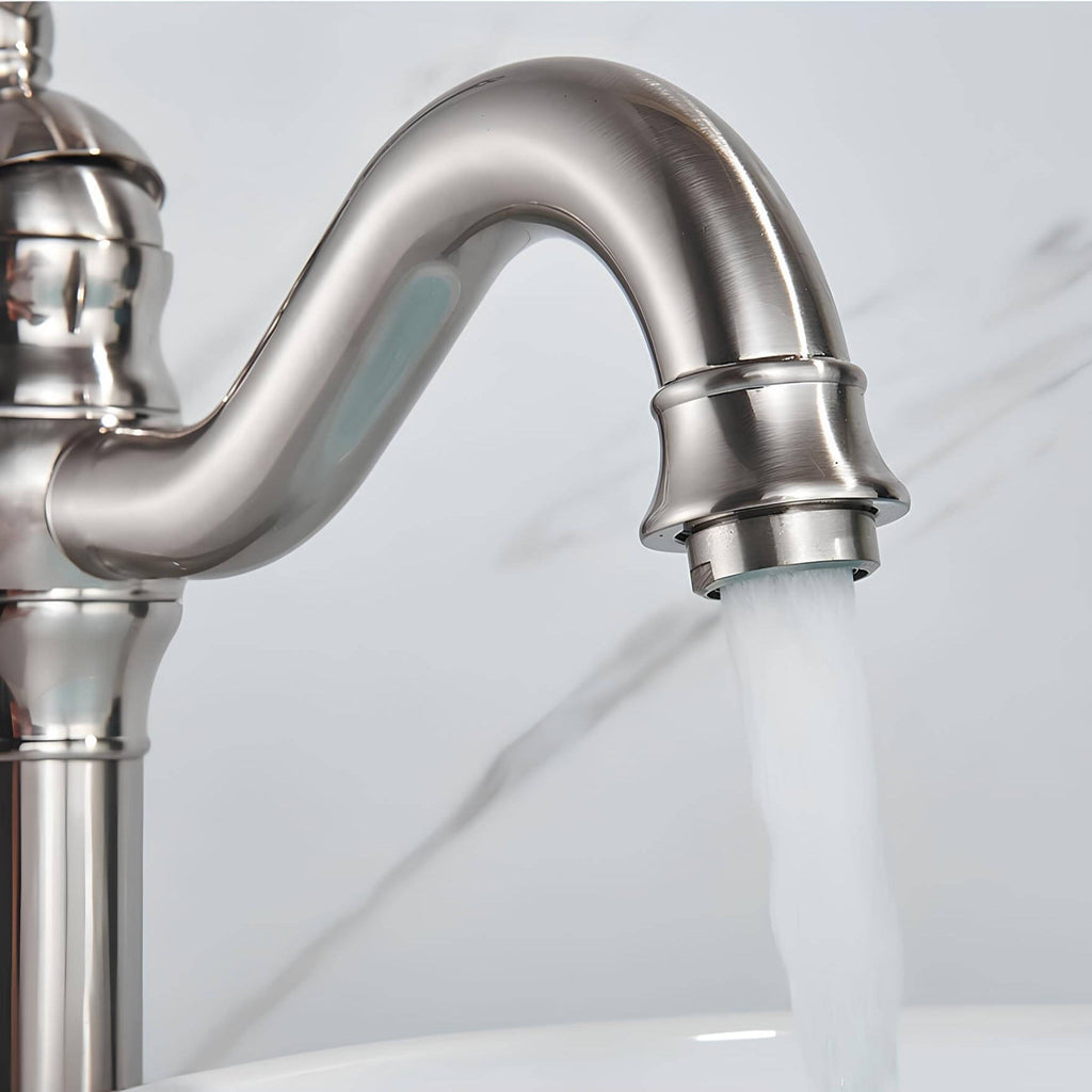 Robinet vasque finition vintage - Chrome