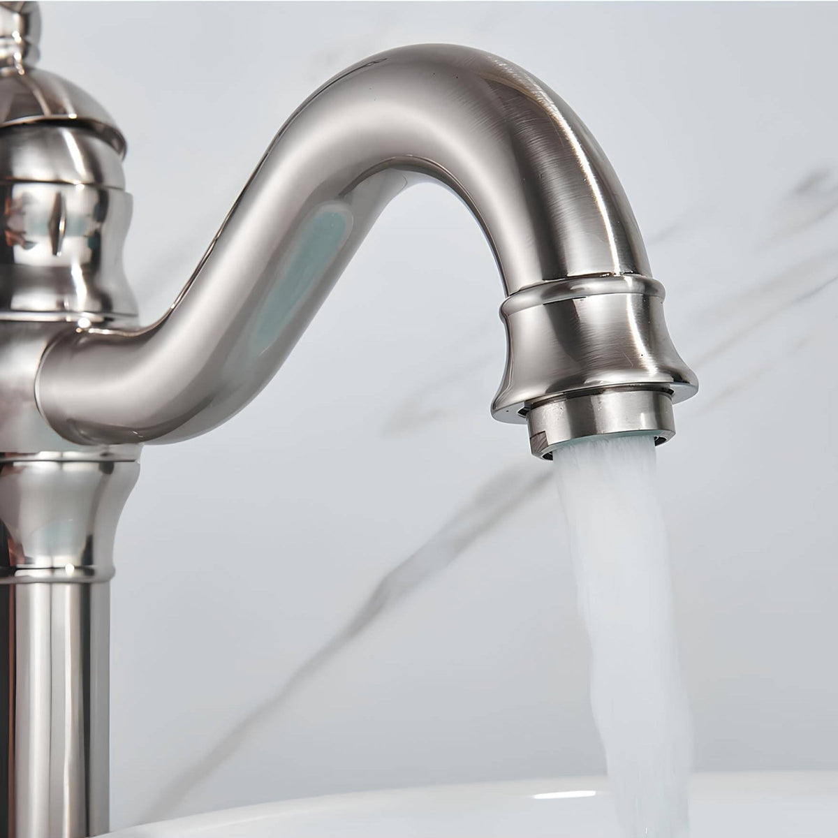 Robinet vasque finition vintage - Chrome