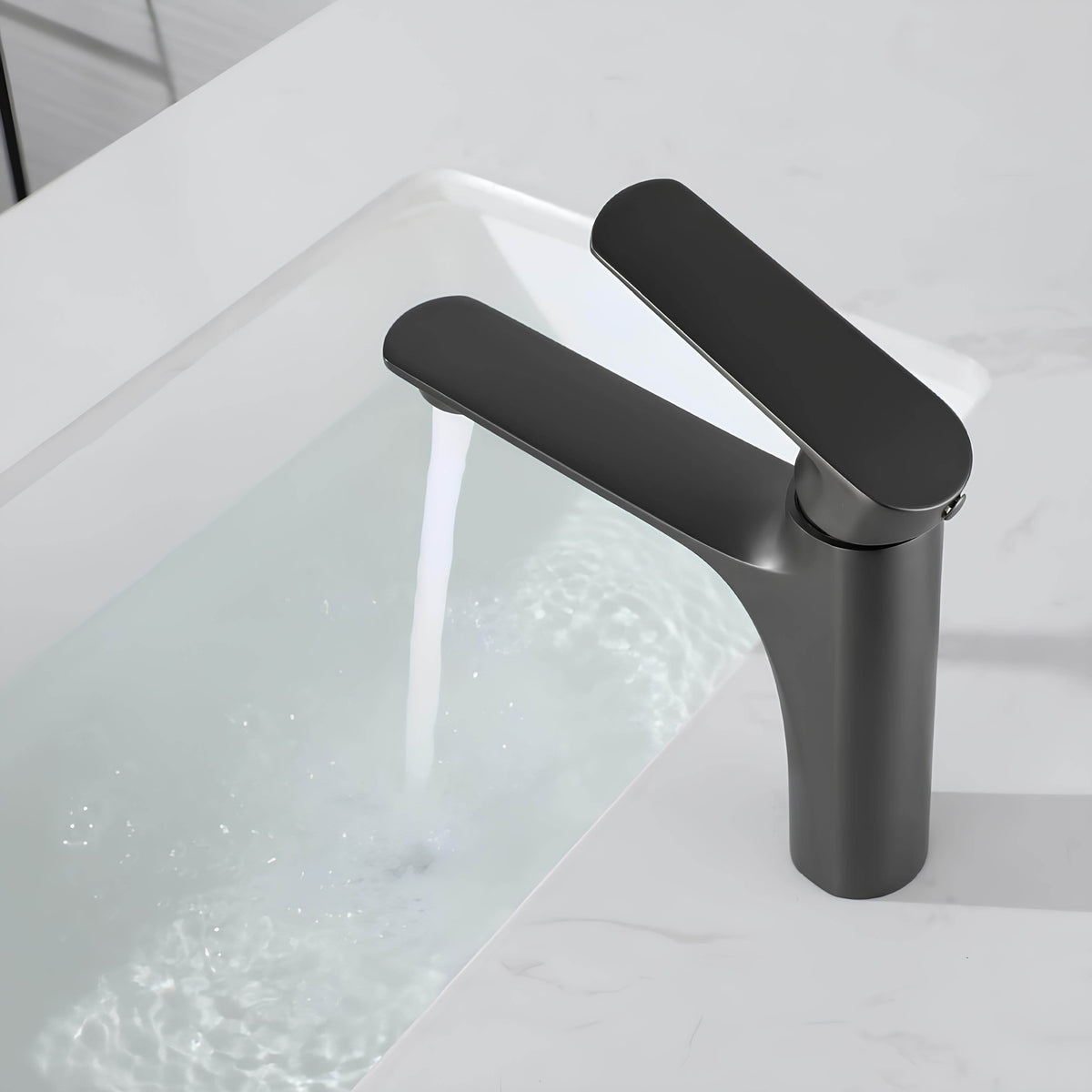 Robinet mitigeur moderne - Noir