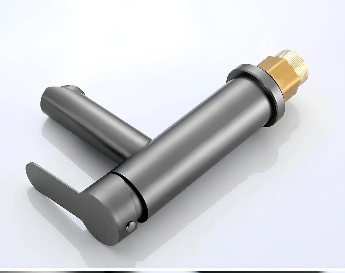 Robinet mitigeur - Inox - Gris clair