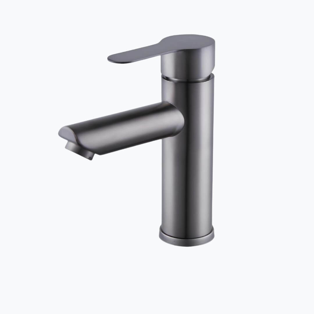 Robinet mitigeur - Inox - Gris clair