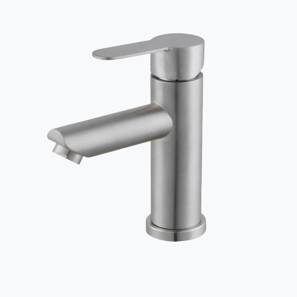 Robinet mitigeur - Inox - Gris clair