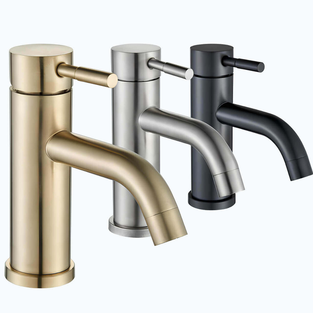 Robinet pour lavabo moderne - Noir