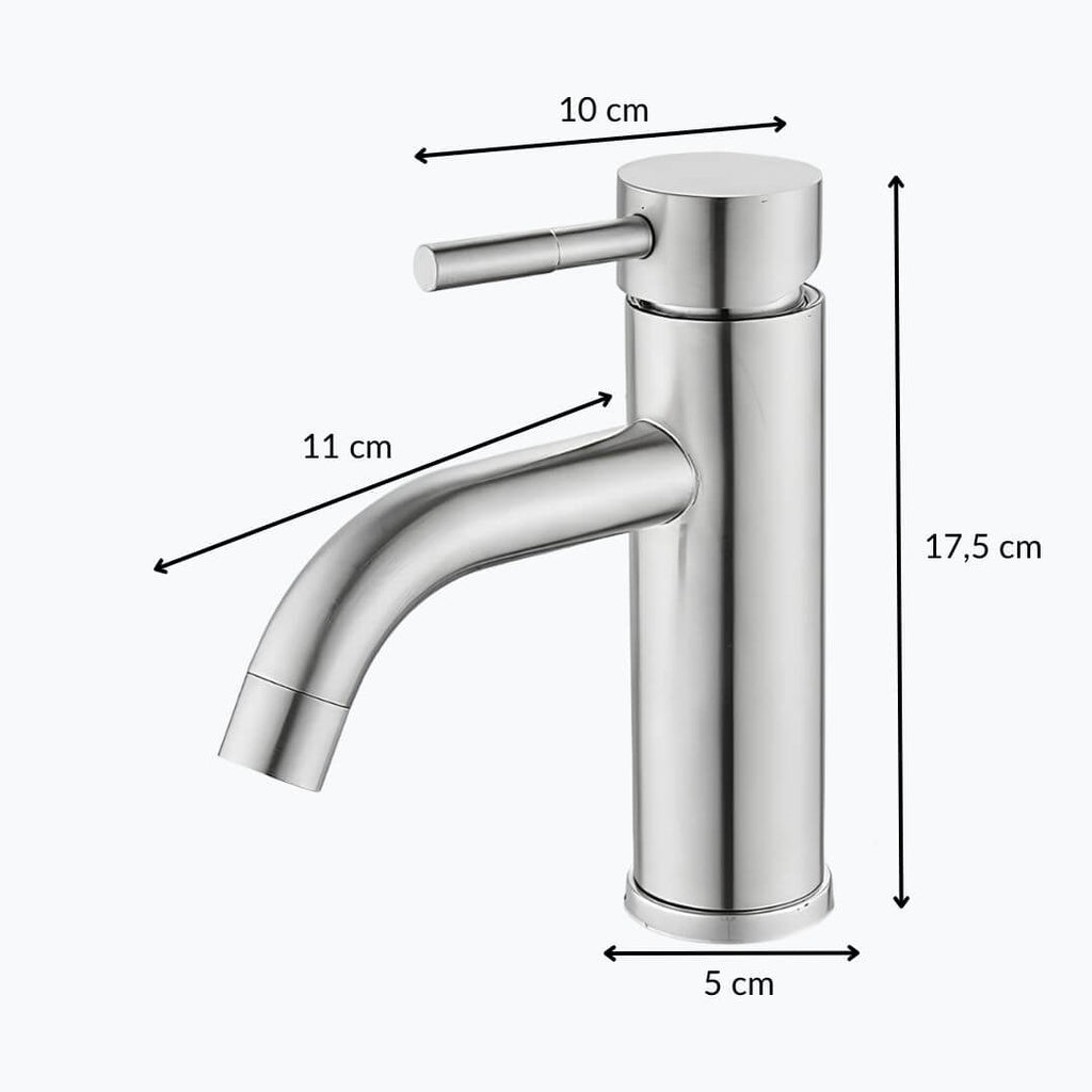 Robinet pour lavabo moderne - Noir