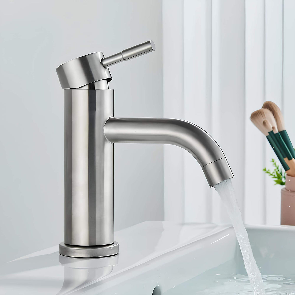 Robinet pour lavabo moderne - Noir