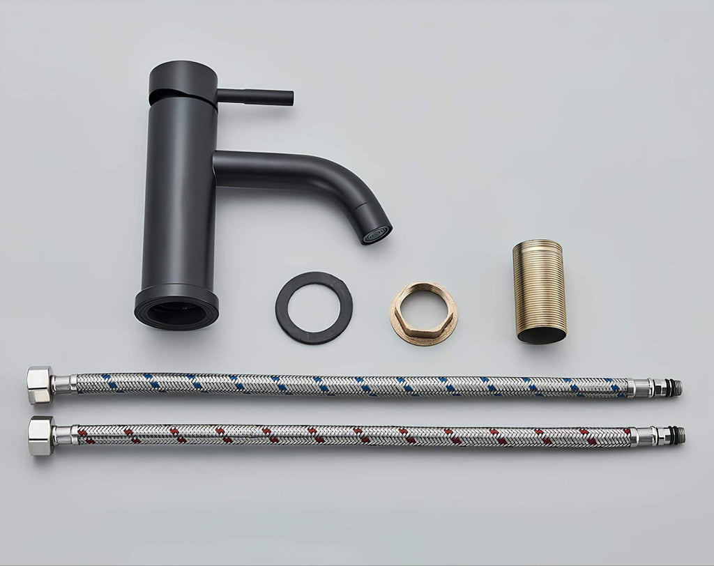Robinet pour lavabo moderne - Noir