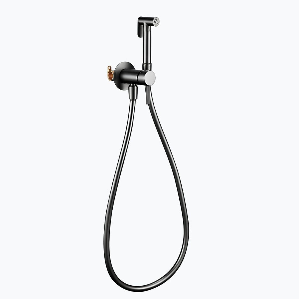 Douchette WC en laiton - Gris foncé