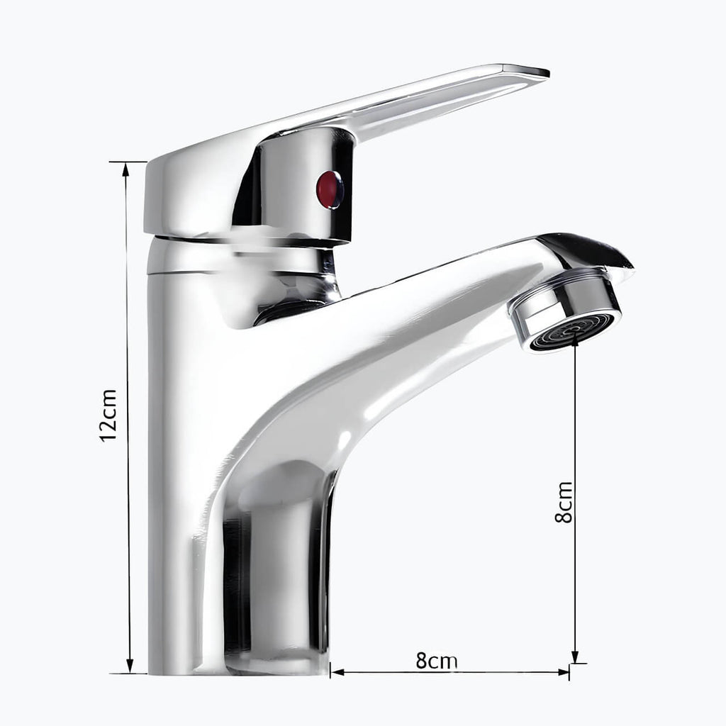 Robinet mitigeur lavabo - finition chrome - Chrome