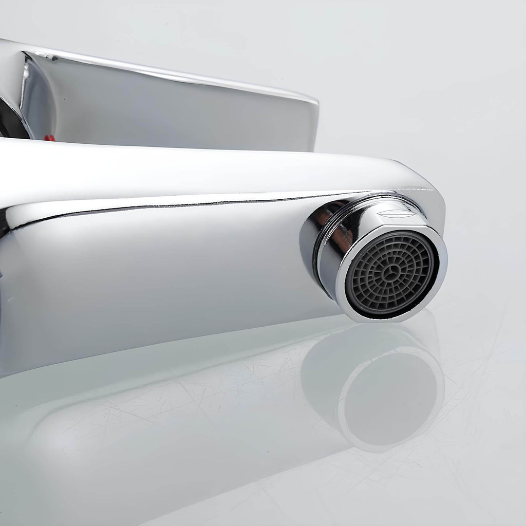 Robinet mitigeur lavabo - finition chrome - Chrome